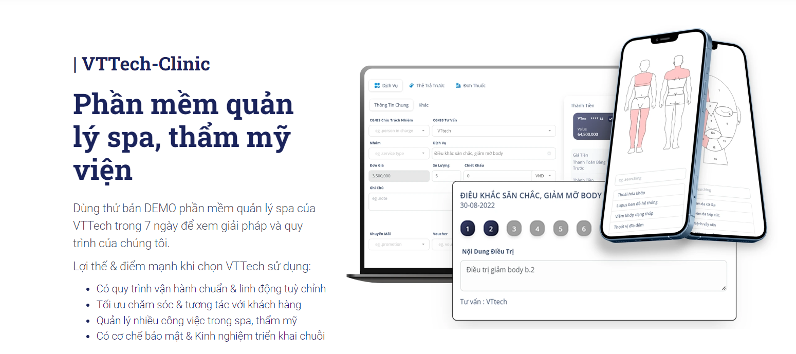 phần mềm SPA vttech